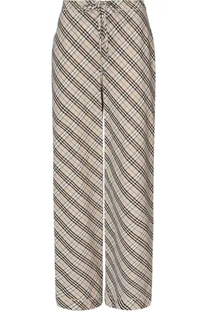Burberry Pantaloni a quadri