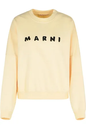 Marni Felpa di cotone avorio