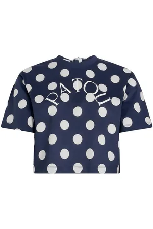 Patou T-shirt a back-back di logo-stampa