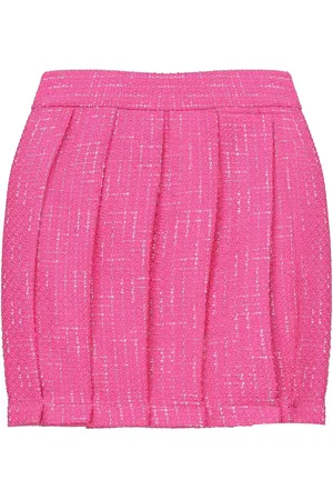 ALBERTO AUDENINO Mini gonna di tailleur pieghettata