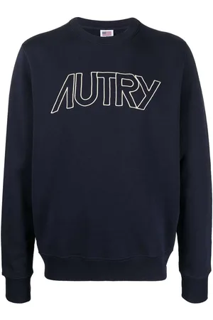 Autry Felpa di cotone a logo Appliquo