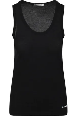 Jil Sander Canotta In Cotone