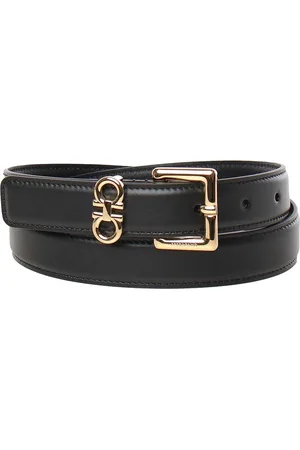 Salvatore Ferragamo Cintura fissa con doppi ganci