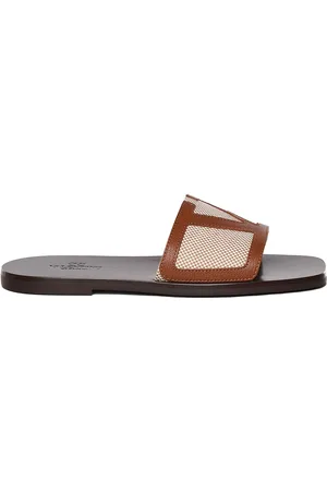 VALENTINO GARAVANI Slide Viva superstar sandalo in cuoio nappa