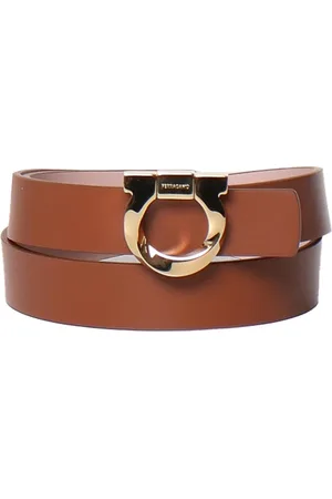 Salvatore Ferragamo Cintura di ganci in pelle di vitello