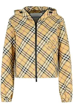 Burberry Giacca beige in poliammide giÃ¹