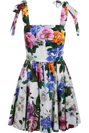 Dolce & Gabbana Abito Con Stampa Fiori