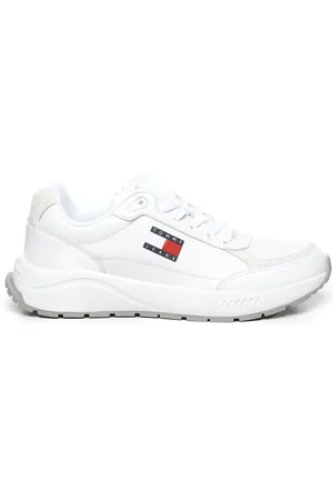 Tommy Hilfiger Sneakers in pelle in pelle con suola spessa