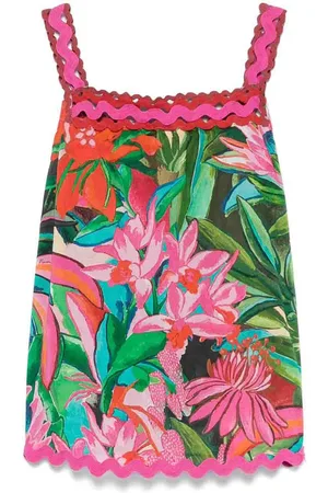 Farm Rio Jardin De Reve Blouse