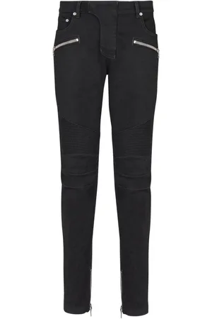 Balmain Jeans per motociclisti slim-fit