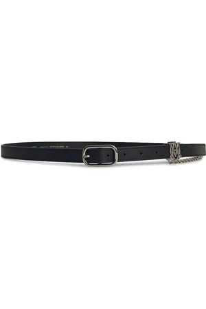 AMIRI Cintura in pelle nera