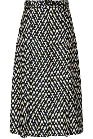 VALENTINO GARAVANI Toute La V Midi Skirt