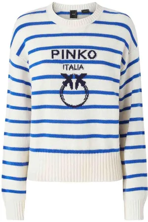 Pinko Love Birds-Intarsia Sweater