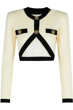 Balmain Cardigan con miscela di lana