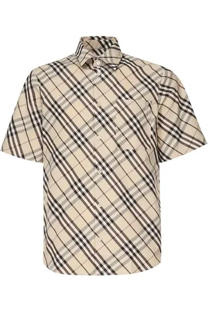 Burberry Camicia con motivo vintage di controllo