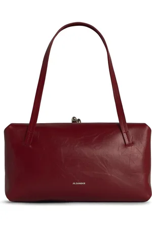 Jil Sander Piccola borsa in pelle rossa