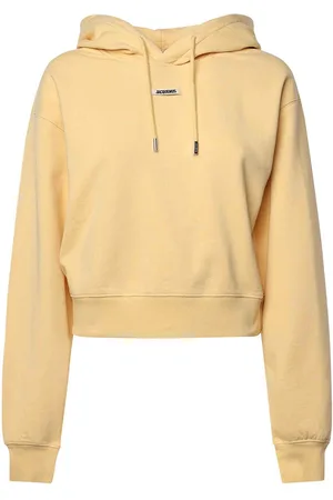 Jacquemus La felpa con cappuccio di grano Gros