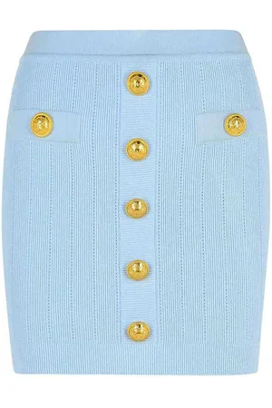 Balmain Minigonna della miscela viscosa