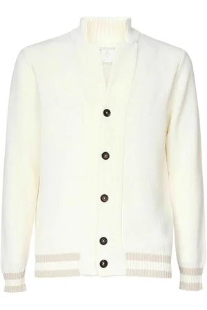 ELEVENTY Cardigan con dettagli a strisce