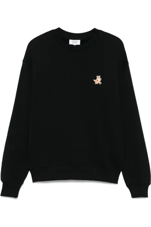 Maison Kitsuné Specida felpa volpe-appliqu