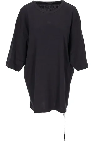 ANN DEMEULEMEESTER AGA High Comfort Fit T-shirt Stampa mil