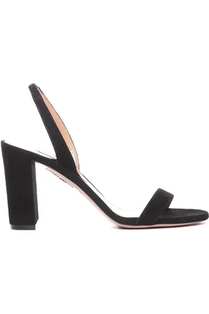 Aquazzura Sandali a blocchi color carne
