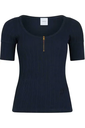 Patou T-shirt a costola da scottatura