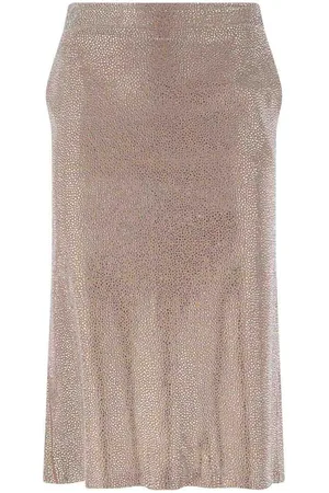GIUSEPPE DI MORABITO Gonna Midi Con Strass