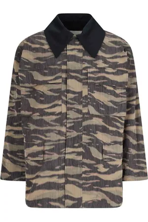 Jil Sander Giacca Stampa Camo