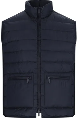 Thom Browne Gilet Imbottito A Collo Alto