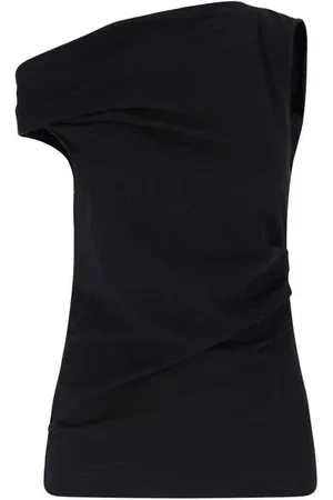 DRIES VAN NOTEN Top Drappeggiato Asimmetrico