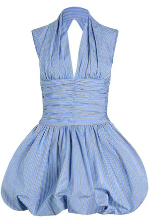 Patou Mini abito a strisce Bubble-Hem