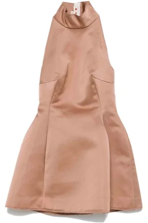 Marni Duchess Satin Mini abito