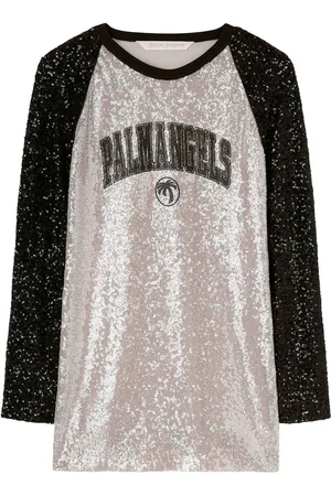 Palm Angels Mini abito da paillettes al college di palma