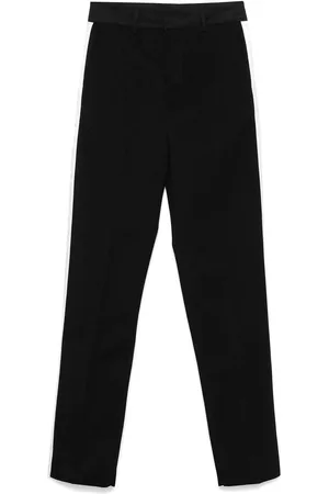 MERYLL ROGGE Pantaloni intrecciati da twill
