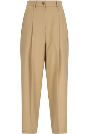 Marni Pantaloni Dritti Logo