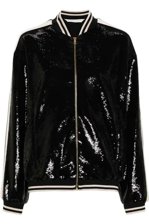 Palm Angels Giacca del bomber con paillettes