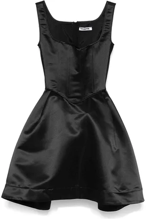VIVETTA Duchess Satin Mini Bustier Dress