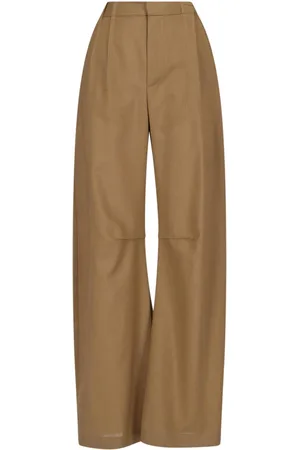 Maison Margiela Pantaloni Dritti In Lana