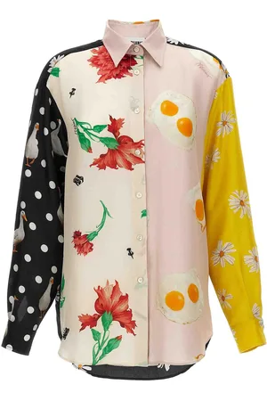 Moschino Camicia stampata per patchwork