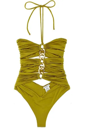 Elisabetta Franchi Costume da bagno monopezzo a catena