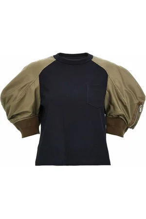 SACAI T-shirt per inserire in nylon