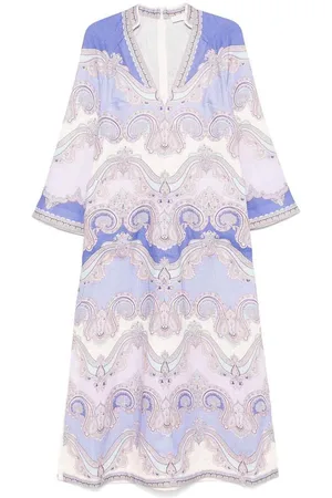 ZIMMERMANN Abito midi tunico `Maxine`