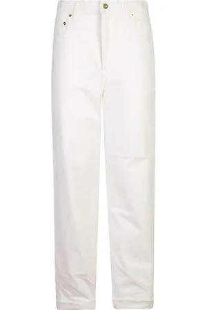 Golden Goose Jeans bianco sporco