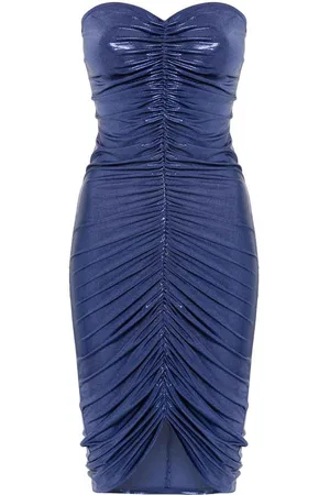 Norma Kamali Vestito senza spalline
