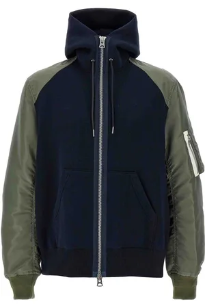 SACAI Felpa con cappuccio di spugna