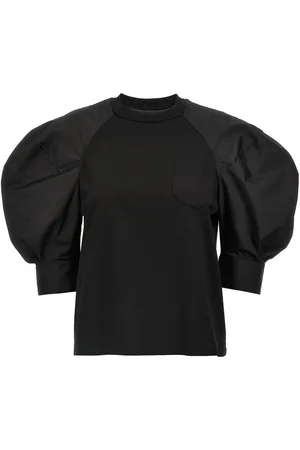 SACAI T-shirt a palloncino