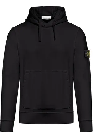 Stone Island Felpa Con Cappuccio Con Applicazione Bussola