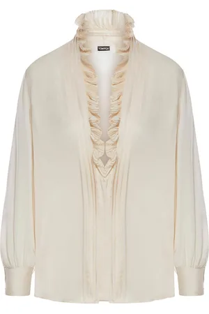 Tom Ford Charmeuse Silk Blouse