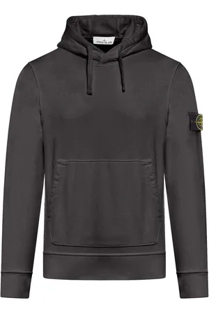 Stone Island Felpa Con Cappuccio Con Applicazione Bussola